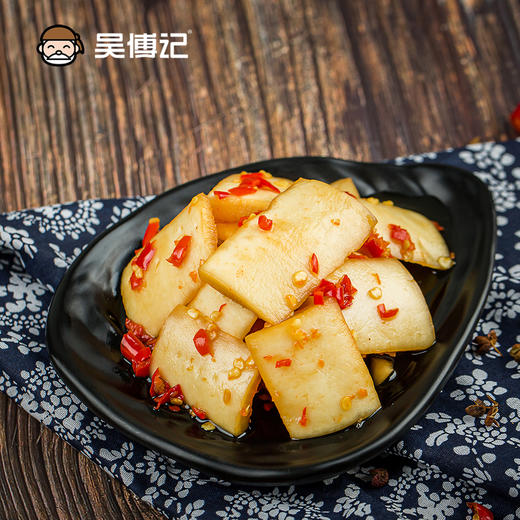 瓶装老坛酸辣萝卜皮300g，酸辣脆爽，湖北宜昌西陵鲜食泡菜，三峡民俗风味小吃 商品图2