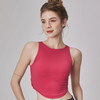 【限时秒】YOGACODE【火树银花系列】2024 瑜伽背心性感交叉露背固定杯健身上衣DSG722 商品缩略图3