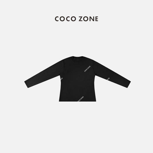 COCO ZONE100羊毛织秋冬圆领气质修身内搭针织衫23C19963 商品图0