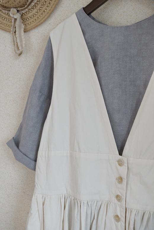 ROBE de PEAU2色背带裙 商品图6