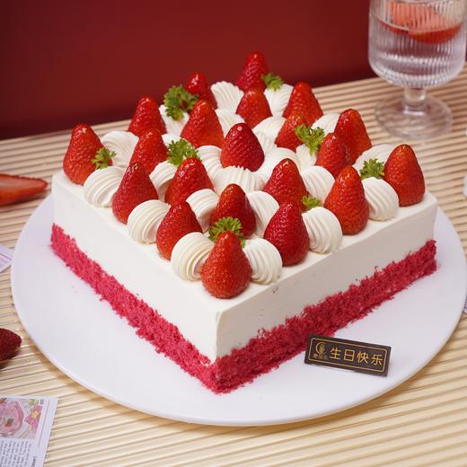 雪山莓果【动物奶油生日蛋糕】 商品图1