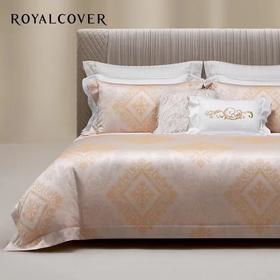 ROYALCOVER罗卡芙家纺100S双股全棉长绒棉提花四件套（布雷拉）