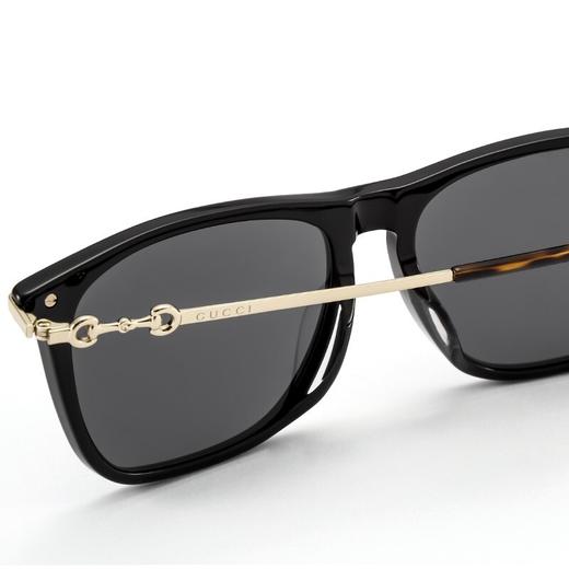 GUCCI 黑色男士圆形太阳镜 商品图2