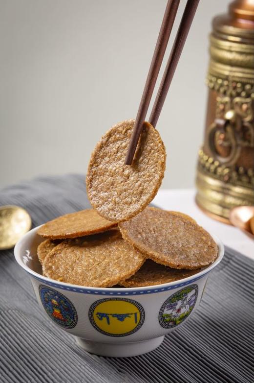 甘肃 甘南 雪域优稞 青稞脆饼 120g 商品图0