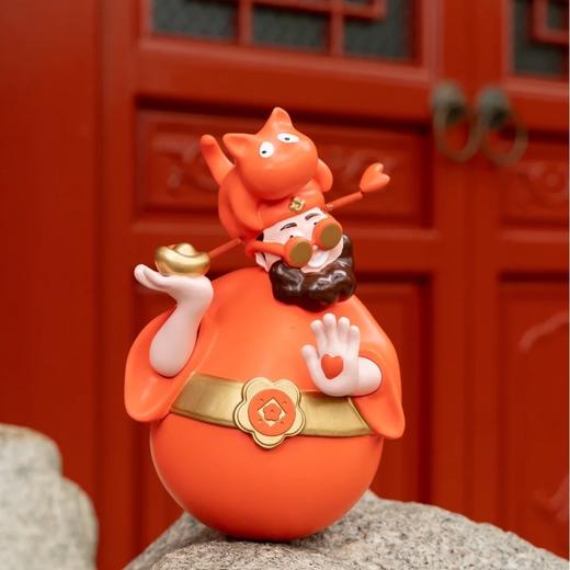 《四喜财神》20cm-橘红金腰 商品图5