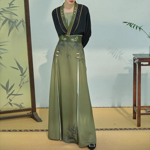 裁缝学苑AS270春夏飞机袖汉服纸样套装裥裙半身裙服装打版裁剪 商品图5