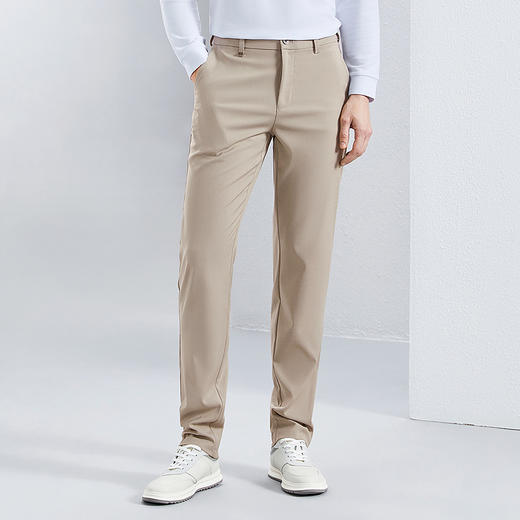 【含莱赛尔+桑蚕丝】柒牌休闲裤男春秋季商务百搭男士直筒长裤子126H71500 商品图1