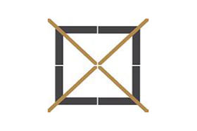 CHA-R10 200*200mm 哑面花砖