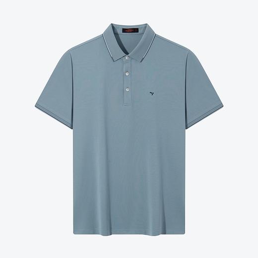 【不变形领】【5A抗菌2A防螨】柒牌凉感短袖polo衫男夏季新款商务休闲翻领上衣126T70340 商品图4