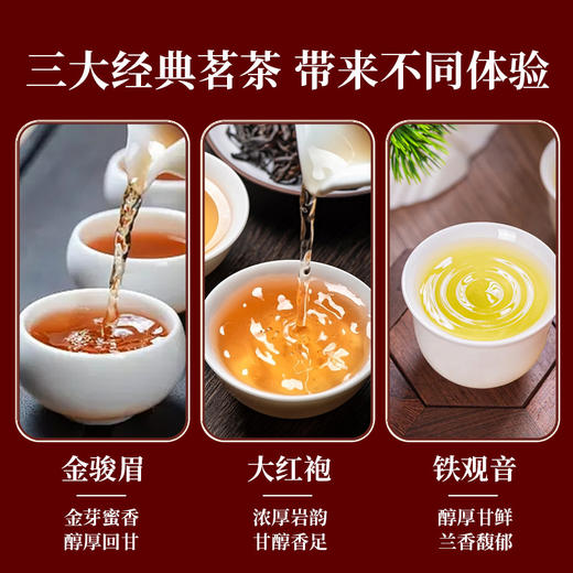 【自营】露华春茶叶礼盒 福禄双至（茶礼组合）248g ZK 商品图1