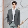 柒牌男装休闲西服男2024春季新款青年男士单西修身正装平驳领西装	126C70420 商品缩略图1