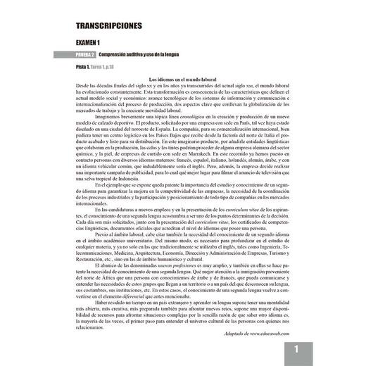 西班牙语DELE考试高分突破C1（新题型） 商品图2