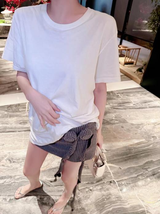 清仓捡漏  LINCHAOZHANG私服定制系列初恋女神  简约宽松上衣LT240127 LK240286 商品图5