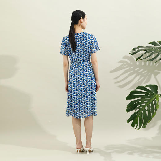 西贝伦丝绸连衣裙S27B6520 商品图2