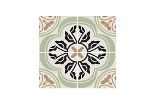 CHA-R07 200*200mm 哑面花砖 商品图0