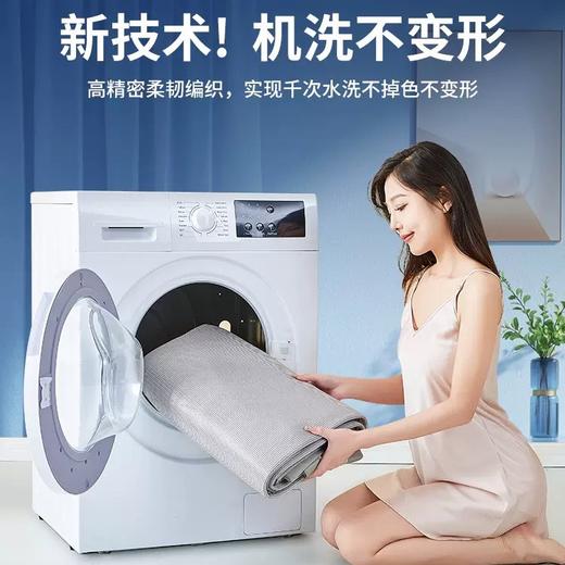 【A类母婴级！爆款抗菌冰丝凉席】夏天裸睡母婴级空调席可机洗折叠床笠软席子，轻松折叠，方便收纳不占地。ry 商品图1