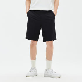 GXG黑色修身短裤GE1221000D