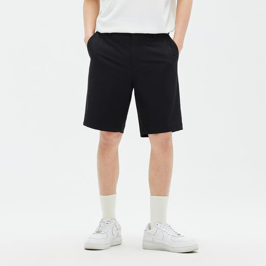 GXG黑色修身短裤GE1221000D 商品图0