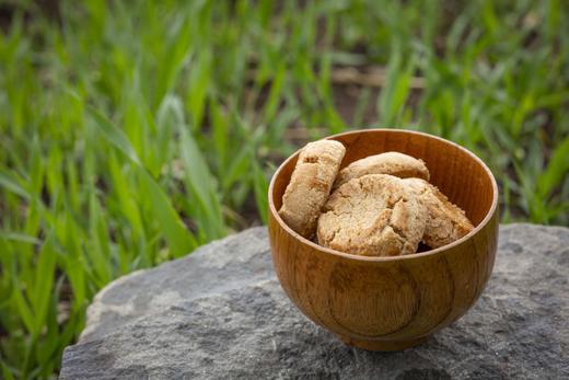 甘肃 甘南 雪域优稞 青稞桃酥大盒 原味 180g 商品图1