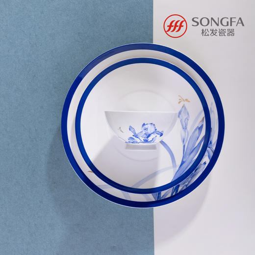 38头鸢尾芳华餐具 商品图2