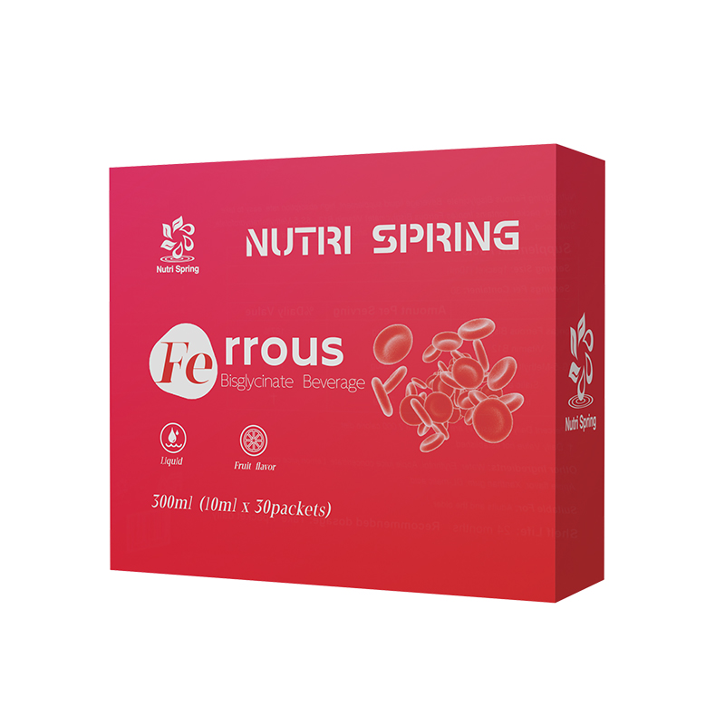 （促销）纽康泉甘氨酸亚铁饮液10ML*30袋 WH