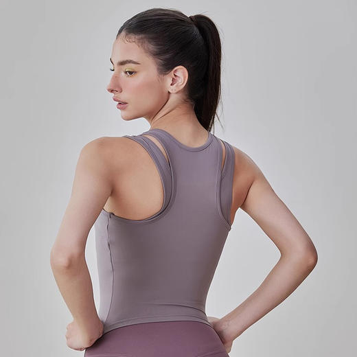 【限时秒】YOGACODE【火树银花系列】2024 假两件普拉提跑步训练健身防震聚拢瑜伽文胸 DSG436 商品图1