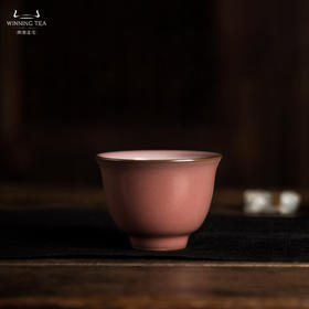 问鼎汝瓷萼红禅钟杯（缺货）