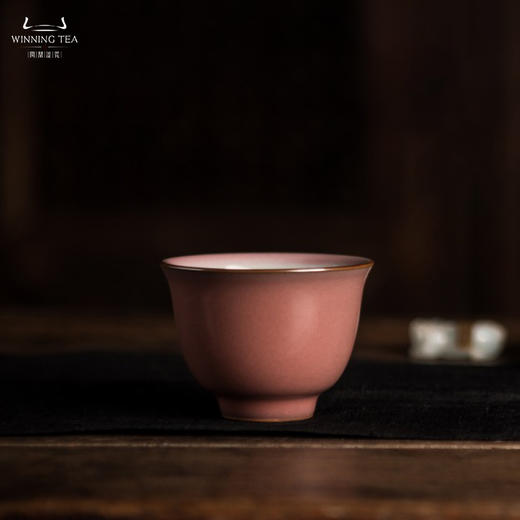 问鼎汝瓷萼红禅钟杯（缺货） 商品图0