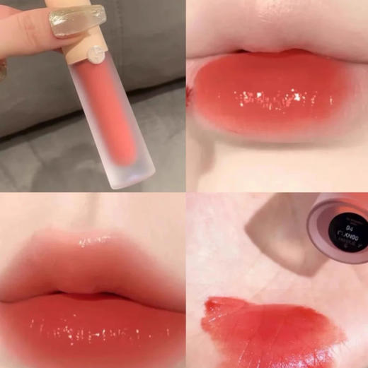 阿玛尼GIORGIO ARMANI・裸粉系列水唇釉 小粉盖 清透滋润 馥郁显白 商品图2