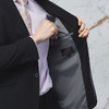 【含竹纤维】柒牌西服套装男2024春季新款商务正装黑色平驳领西装126C70610 商品缩略图2