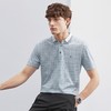 柒牌polo衫男短袖夏季薄款时尚休闲中老年千鸟格翻领T恤上衣124T73310 商品缩略图1