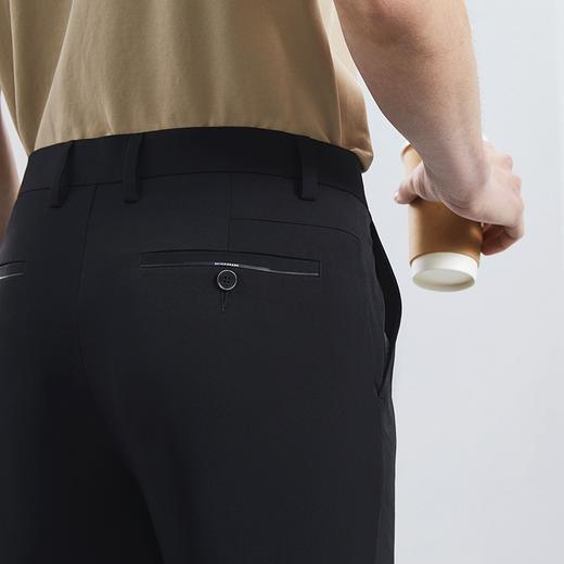 【瞬间凉感】柒牌直筒休闲裤男2024夏季新款商务通勤修身男士长裤126H71730 商品图2