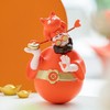 《四喜财神》20cm-橘红金腰 商品缩略图2