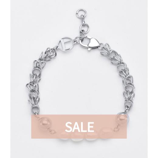 FOR ART'S SAKE Athena 系列珍珠装饰手链 - 银色 商品图0