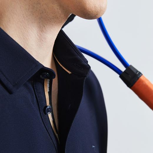 【5A抗菌】柒牌短袖polo衫男2024夏季新款时尚百搭多色翻领T恤衫126T70200 商品图2