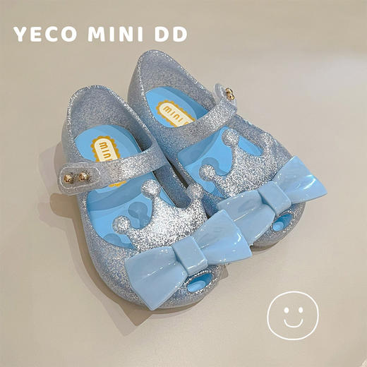 【果冻材质，防滑耐磨，雨天也不用担心】夏季新款皇冠蝴蝶结公主鞋 女童凉鞋 舒适果冻鞋 雨鞋 儿童果冻鞋-QQ 商品图5