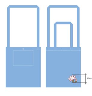 嘉德文创-刺绣帆布包（白玉兰） 商品图0