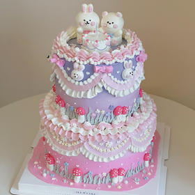 粉色的春天 | 奶油霜抹面（此款制作耗时长，只接受下午取货）