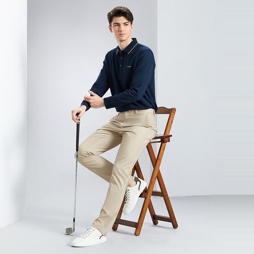 【含竹纤维】柒牌男装休闲裤男2024春夏新款商务通勤上班直筒长裤126H72060 商品图3