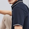 【3A抗菌/2A防螨】柒牌短袖男polo衫夏季薄款时尚休闲青年翻领T恤124T70180 商品缩略图3