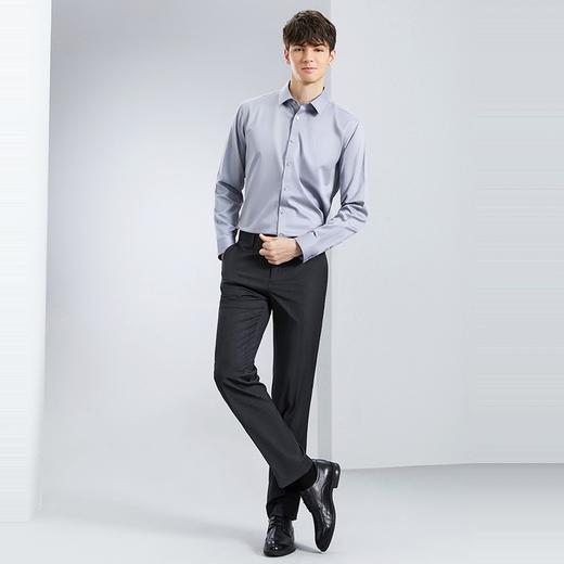 【暗纹提花】柒牌男装西裤男士2024春季新款商务百搭直筒西装长裤126H70980 商品图3