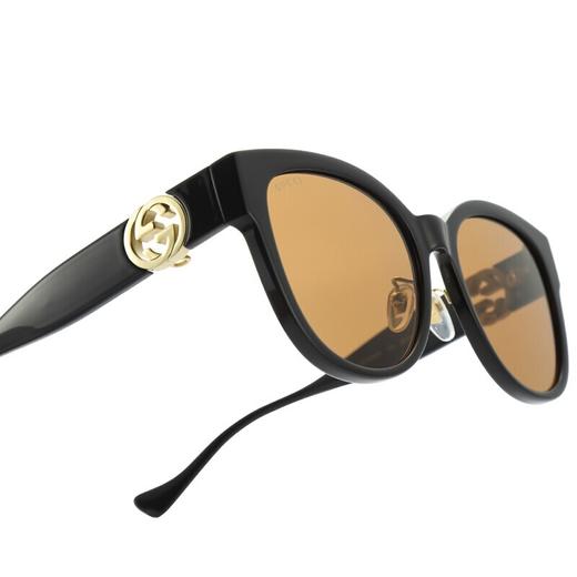 GUCCI 黑色女士方形太阳镜 商品图2