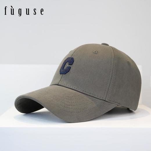 2026春夏新品百搭刺绣C字母硬顶棒球帽子男女ins休闲遮阳鸭舌帽潮 商品图0