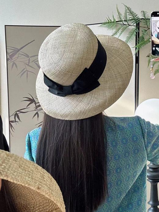 介面夏季帽子合集  孤品放漏~  优雅大气、端庄典雅！好的穿搭少不了一顶高颜值帽子|全脸防晒一帽兼顾~ 商品图10