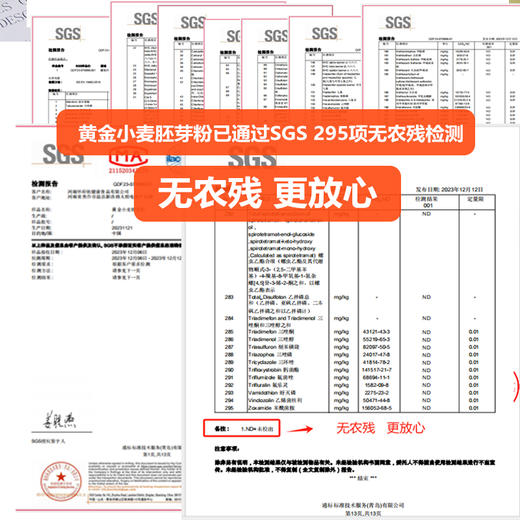 怀府街黄金小麦胚芽粉（金罐） 商品图3