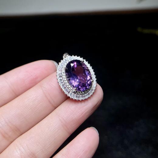 紫水晶吊坠 商品图0