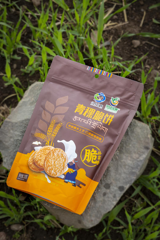甘肃 甘南 雪域优稞 青稞脆饼 120g 商品图2