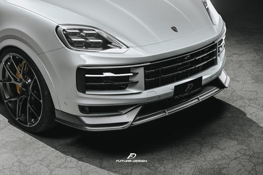 保时捷卡宴 COUPE FD高品质  碳纤维前唇 小改款 商品图3