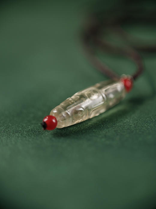 C18利比亚黄金玻璃陨天珠吊坠【器悟雅玩】 商品图1