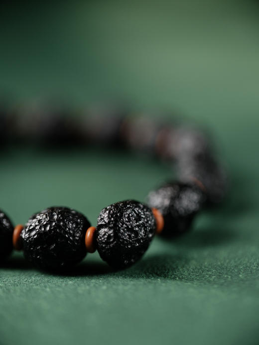 雷公墨随形单圈手串 【器悟雅玩】 商品图1